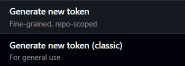 Classic mode token gen