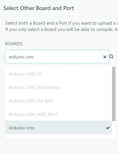Empty arduino IDE screen